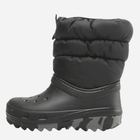 Чоботи-дутики зимові дитячі Crocs Classic Neo Puff Boot K 207684 28-29 Чорні (191448883383) - зображення 3