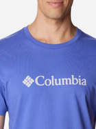 Koszulka męska bawełniana Columbia CSC BASIC LOGO™ M Błękitna (195978521715) - obraz 4