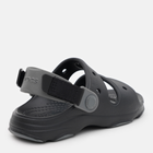 Дитячі сандалії для хлопчика Crocs 207707-BLACK 32-33 Чорні (191448975507) - зображення 4