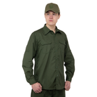 Сорочка тактична Military Rangers Ultra розмір 2XL (бавовна, поліестер, Оливкова)