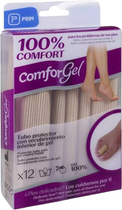 Ochraniacz na palce nóg Prim Comforgel Protective Tubes Canale Fabric z żelową powłoką wewnętrzną 12x2.5 cm (8431082002811) - obraz 1