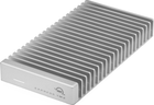 SSD диск OWC Express 1M2 4 TB Externe SSD Thunderbolt 4 USB-C Srebrny/aluminium (810149208850) - зображення 3