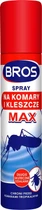 Спрей Средство от комаров и клещей Bros MAX 90мл.