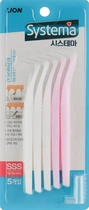 Межзубная щетка от зубного камня, размер SSS - CJ Lion Systema 5шт (586361-122878)