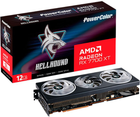 Відеокарта Powercolor PCI-Ex Radeon RX 7700 XT Hellhound 12GB GDDR6 (192bit) (2599/18000) (HDMI, 3 x DisplayPort) (RX7700XT 12G-L/OC) - зображення 9