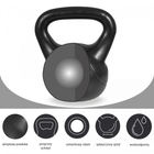 Kettlebell Gorilla Sports winylowe 16 kg (4260200841704) - obraz 3