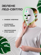 Дарсонваль и LED маска для ухода за лицом в домашних условиях в наборе Электрическая расческа против выпадения волос 4 Универсальных насадки - изображение 14
