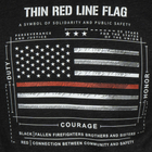 Футболка Nine Line Apparel TRL Flag Schematic Черный XL - изображение 4