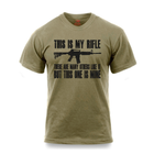 Футболка Rothco This Is My Rifle T-Shirt Койот М