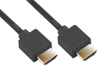 Kabel GoGEN HDMI - HDMI 1.4 1.5 m Black (GOG-HDMI150MM02) - obraz 1