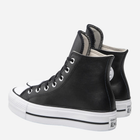 Жіночі кеди високі Converse Platform Hi Leather 561675C 37 (6.5US) 23.5 см Чорні (888755795712) - зображення 4