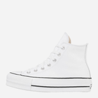 Trampki damskie na platformie Converse Platform Hi Leather 561676C 36 (5.5US) 22.5 cm Białe (888755795828) - obraz 3