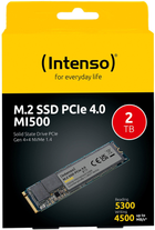 Dysk SSD Intenso MI500 2TB M.2 NVMe PCI Express 4.0 x4 3D NAND TLC (3836470) - obraz 4