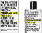 Woda toaletowa unisex Zadig&Voltaire This is Us! 50 ml (3423222009786)