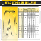 Штани M-Tac Soft Shell Vent Black Розмір 30/34 - зображення 10