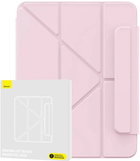 Etui z klapką magnetyczną Baseus Minimalist do Apple iPad Air4/Air5 10.9″/Pad Pro 11″ Baby Pink (P40112500411-01) - obraz 3