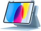 Etui z klapką Baseus Minimalist Magnetic do Apple iPad 10 10.9" Blue (ARJS041103) - obraz 3