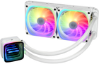 Система рідинного охолодження Enermax Aquafusion ADV 240 мм Liquid CPU Cooler White (4713157727183) - зображення 6