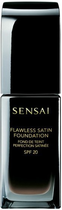 Тональна основа Sensai Flawless Satin зволожуюча SPF 20 FS204 Honey Beige 30 мл (4973167840863)