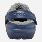 Дитячі крокси для хлопчика Crocs Classic Fuzz-Lined Casual CR207009 24-25 (C8) 15.5 см Темно-сині (191448702189) - зображення 3