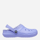 Дитячі крокси для дівчинки Crocs Classic Lined CR207010 32-33 (J1) 20.3 см Лавандові (196265146949)