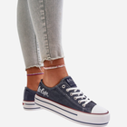 Trampki damskie na platformie Lee Cooper LCW-24-31-2220 39 Granatowe (5904292144884) - obraz 5