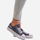 Trampki damskie na platformie Lee Cooper LCW-24-31-2220 39 Granatowe (5904292144884) - obraz 7