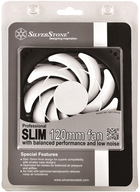 Вентилятор Silverstone FN123 120 мм Black/White (4710007221235) - зображення 5