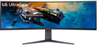 Monitor 45" LG UltraGear 45GR65DC-B - obraz 1