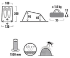 Намет High Peak Minilite 10157 (4001690101578) - зображення 6