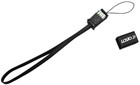 Кабель Logo KVUM005WQL 2.0 USB Type-A - Micro USB M/M 0.3 м Чорний (8590274819252) - зображення 1