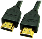 Кабель Logo Video HDMI - HDMI M/M 1.4 High Speed with Ethernet 5 м Чорний (8590274819283) - зображення 1