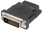 Adapter Logo Video Reduction DVI 24+1 - HDMI M/F Czarny (8590274293663) - obraz 1