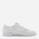 Tenisówki męskie skórzane Reebok Club C White Green AR0456 41 Białe (4056561016697)