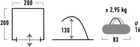 Намет пляжний High Peak Calida 80 10138 (4001690101387) - зображення 3