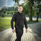 Реглан M-Tac Hoodie Cotton Raglan Black Розмір M/R - зображення 3