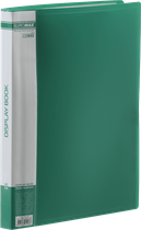 Папка пластиковая Buromax A4 40 файлов Зеленая (BM.3616-04)