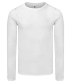 Футболка с длинным рукавом Fruit of the Loom Iconic 150 Classic Long Sleeve T-Shirt 4XL Белый (0614460304XL)