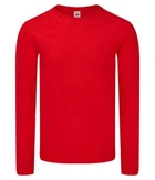 Футболка с длинным рукавом Fruit of the Loom Iconic 150 Classic Long Sleeve T-Shirt S Красный (061446040S)