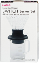 Zestaw Hario Switch V60-02 Dripper + Pojemnik 300 ml + Filtry papierowe 40 szt (4977642728172) - obraz 5