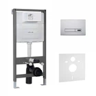 Інсталяція для унітазу VOLLE MASTER EVO SENSOR з кнопкою хром глянец сенсорною 2220.010301