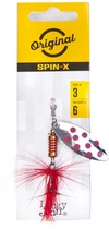 Блесна вращающаяся с бородкой Lucky John SPIN X LONG 03 весом 6 г (цвет SR) (LJSL03-SR) 4438378