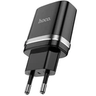 СЗУ HOCO N1 1USB/2.4A + USB - Lightning 12pc, зарядний пристрій, Чорний 4568181