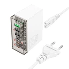 Адаптер сетевой HOCO Fuerza six-port charger N36 |3USB/3Type-C, 65W/3A, PD/QC| 4756237