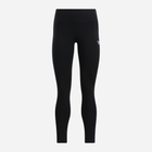 Спортивні легінси жіночі Reebok Ri Sl Cotton Legging 100037549 S Чорні (4066762766628) - зображення 1