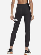 Спортивні легінси жіночі Reebok Identity Big Logo Cotton Legging 100042568 XL Чорні (4064048140292) - зображення 2