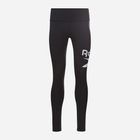 Спортивні легінси жіночі Reebok Identity Big Logo Cotton Legging 100042568 XL Чорні (4064048140292) - зображення 6