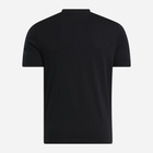 Футболка бавовняна чоловіча Reebok Identity Big Logo Tee 100206029 M Чорна (1200143952771) - зображення 5