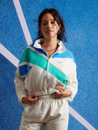 Спортивна кофта жіноча Reebok Cl Fr Track Top 100206055 XL Молочна (1200143860649) - зображення 1