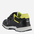 Buty sportowe chłopięce na rzepy Geox B264YA0CE54-C9B3S 25 Czarne (8050036681324) - obraz 3